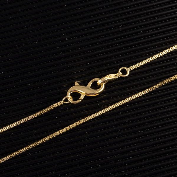 Lobster Clasp Necklace Bracelet Extender,925 Sterling Silver Plated with 14K Gold Necklace Connector Extender Clasps,Plated 14K Gold Closures Claw for DIY Jewelry Repair(0.55"x0.24",Gold,1P) - Image 5